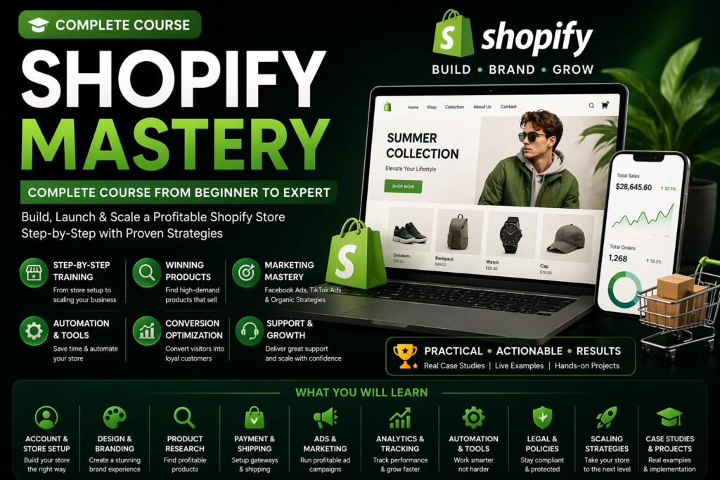 Shopify Complete Course