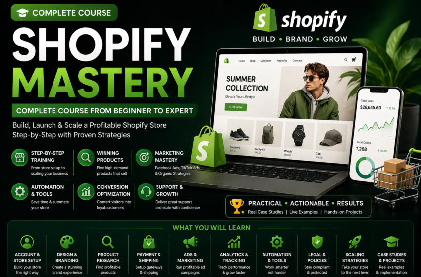 Shopify Complete Course