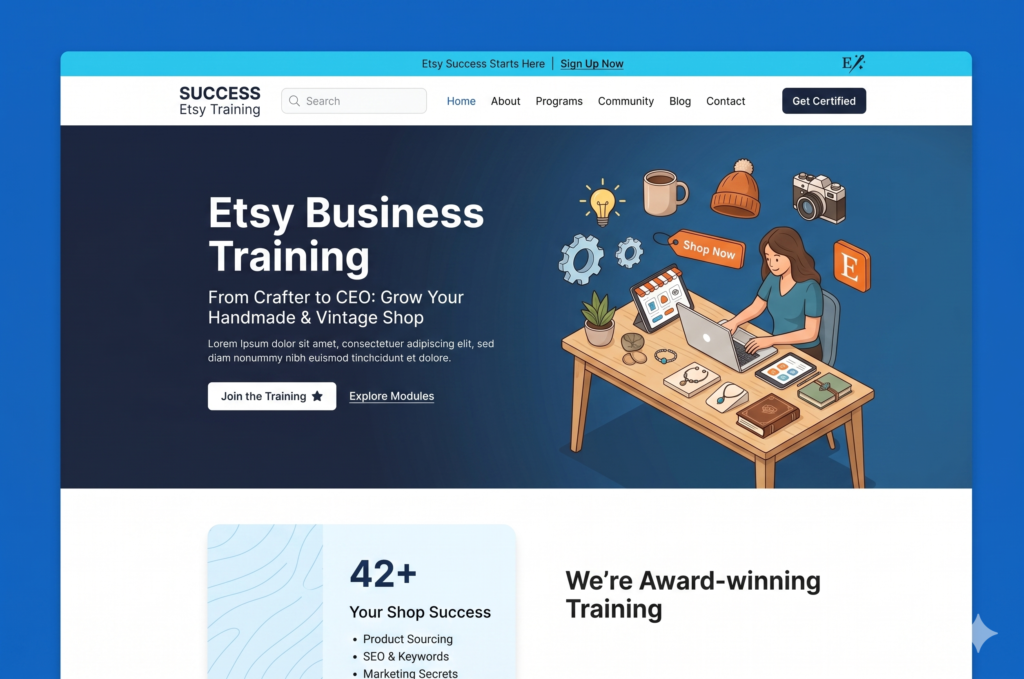 Etsy Business Training