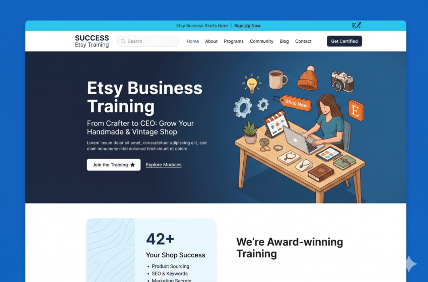 Etsy Business Training