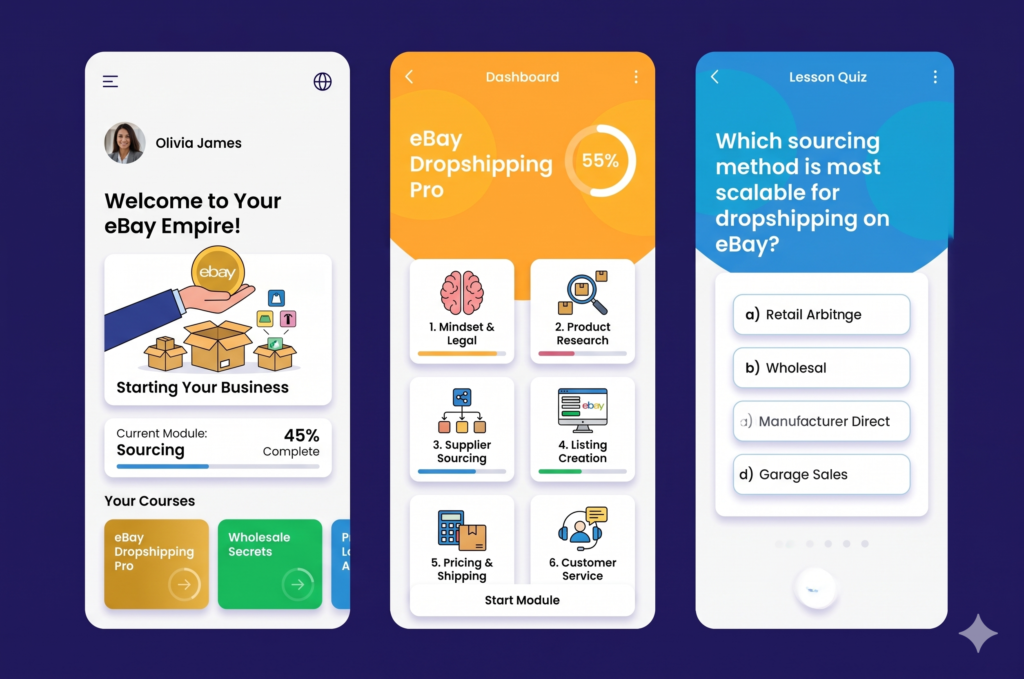 eBay Dropshipping Course