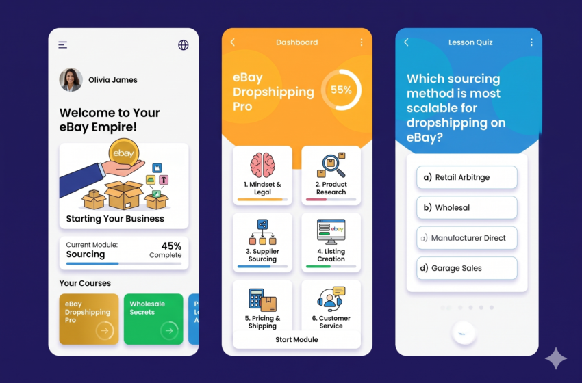 eBay Dropshipping Course